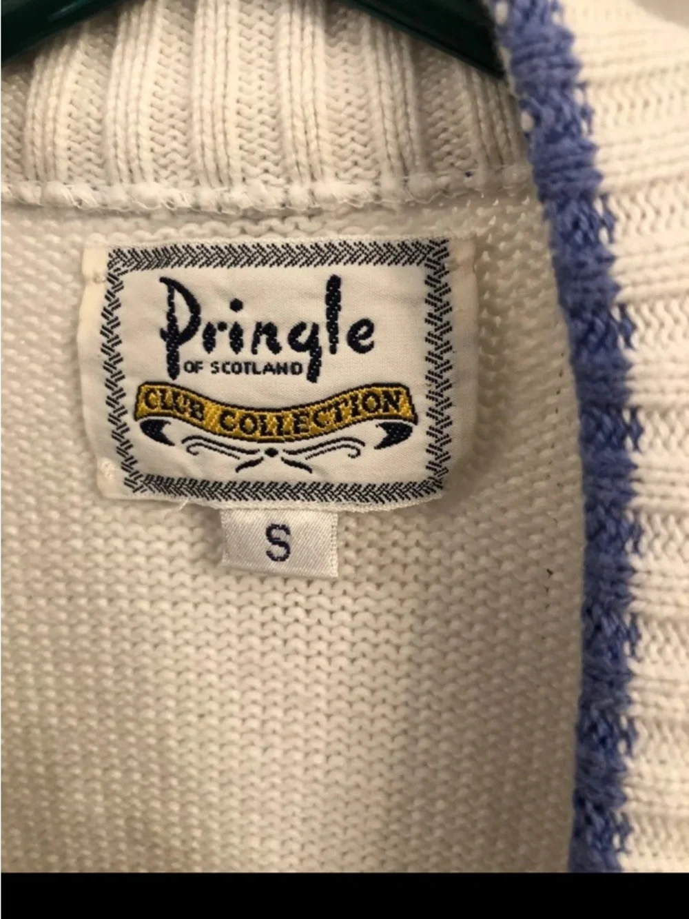 Vintage Pringle of Scotland Golf Cardigan Small - Picture 6 of 9